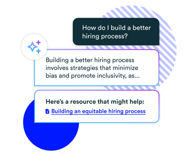 Paradigm’s AI Assistant recommends actions based on assessment results and your related questions.